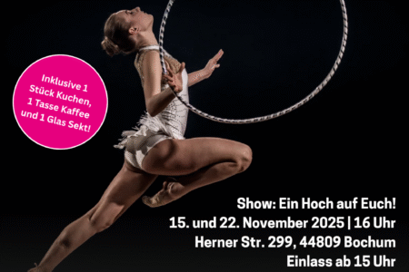 Flyer für eine Variete Aufführung