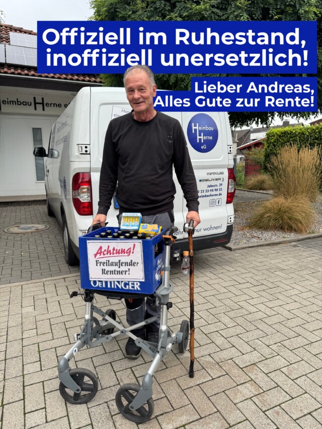 Offiziell im Ruhestand, inoffiziell weiterhin unverzichtbar! 🛠️✨
Unser langjähriger Hausmeister Andreas Hedegger genießt seit dem 01. September seine wohlverdiente Rente – bleibt uns zum Glück aber erhalten! Er unterstützt ab sofort tatkräftig seinen Nachfolger Danny Lüking und sorgt dafür, dass der Übergang reibungslos klappt.
Vielen Dank für deinen unermüdlichen Einsatz all die Jahre, Andreas! 🙌💙
#Hausmeister #RenteMitHerz #Unruhestand #Generationenwechsel #Teamwork