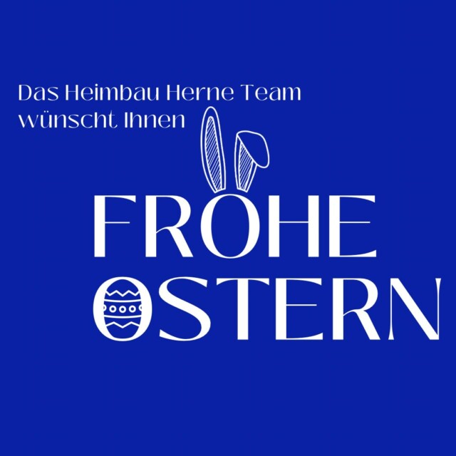 Ostern steht vor der Tür 🐣🐰
Wir wünschen auf diesem Wege eine ruhige und erholsame Zeit im Kreise der Familie.🪺
Das Team der Heimbau Herne eG ist ab Dienstag wieder erreichbar! 
#wohnungsgenossenschaft #herne #heimbauherne #ostern #osterwünsche