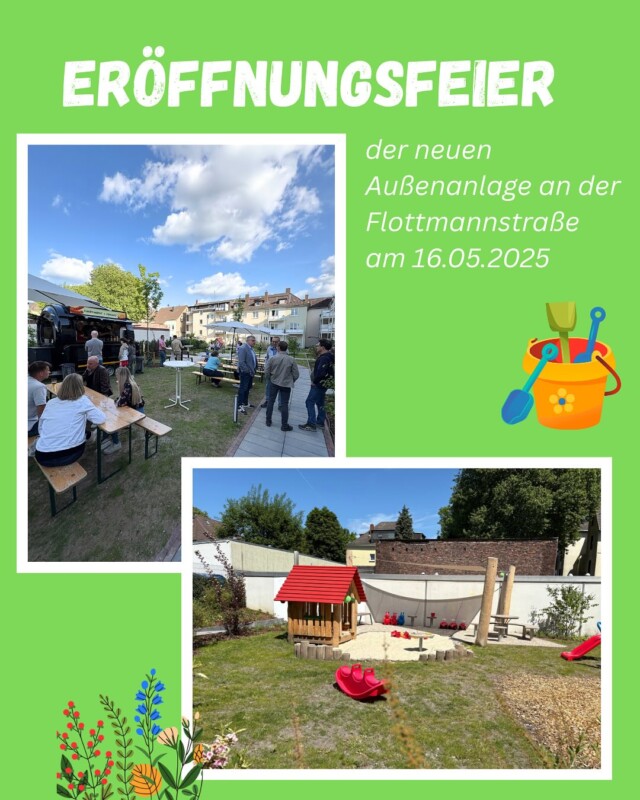 Feierliche Eröffnung unserer neuen Außenanlage an der Flottmannstraße! 🌿☀️
Am vergangenen Freitag durften wir ein ganz besonderes Ereignis feiern: Die Fertigstellung und Eröffnung der neu gestalteten Außenanlage an der Flottmannstraße! 🏡✨
In entspannter Atmosphäre wurde geplaudert, gelacht, gespielt und natürlich auch gut gegessen. Ein ganz herzliches Dankeschön an @lmv_herne , die uns mit leckerem Essen und einem tollen Getränkewagen versorgt haben. 🍽️🥤🎈
Es freut uns sehr, dass so viele von euch gekommen sind und die neue Anlage gleich mit Leben gefüllt haben. Genau das macht unsere Genossenschaft aus: Gemeinschaft, Miteinander und ein Zuhause, in dem sich alle wohlfühlen. 💙
Auf viele schöne Begegnungen in unserer neuen Außenanlage – wir freuen uns drauf!